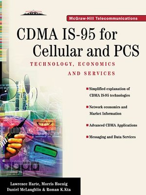 cover image of CDMA IS-95 for Cellular and PCS